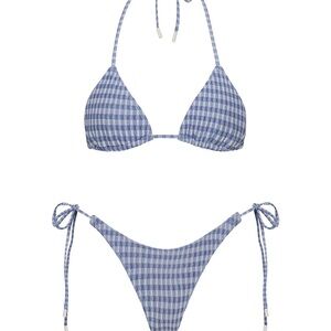 VINCA - LOKO SPARKLE TRIANGLE BIKINI SET